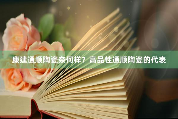 康建通顺陶瓷奈何样？高品性通顺陶瓷的代表